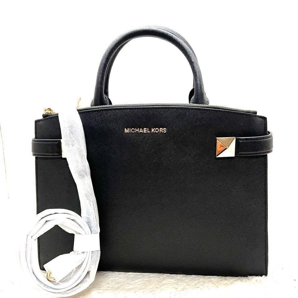 🔥🎁NWT! Michael Kors KARLA EW Satchel Handbag Msrp:$378.00 - Picture 1 of 7